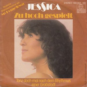 1981 Jessica Zu hoch gespielt Ariola